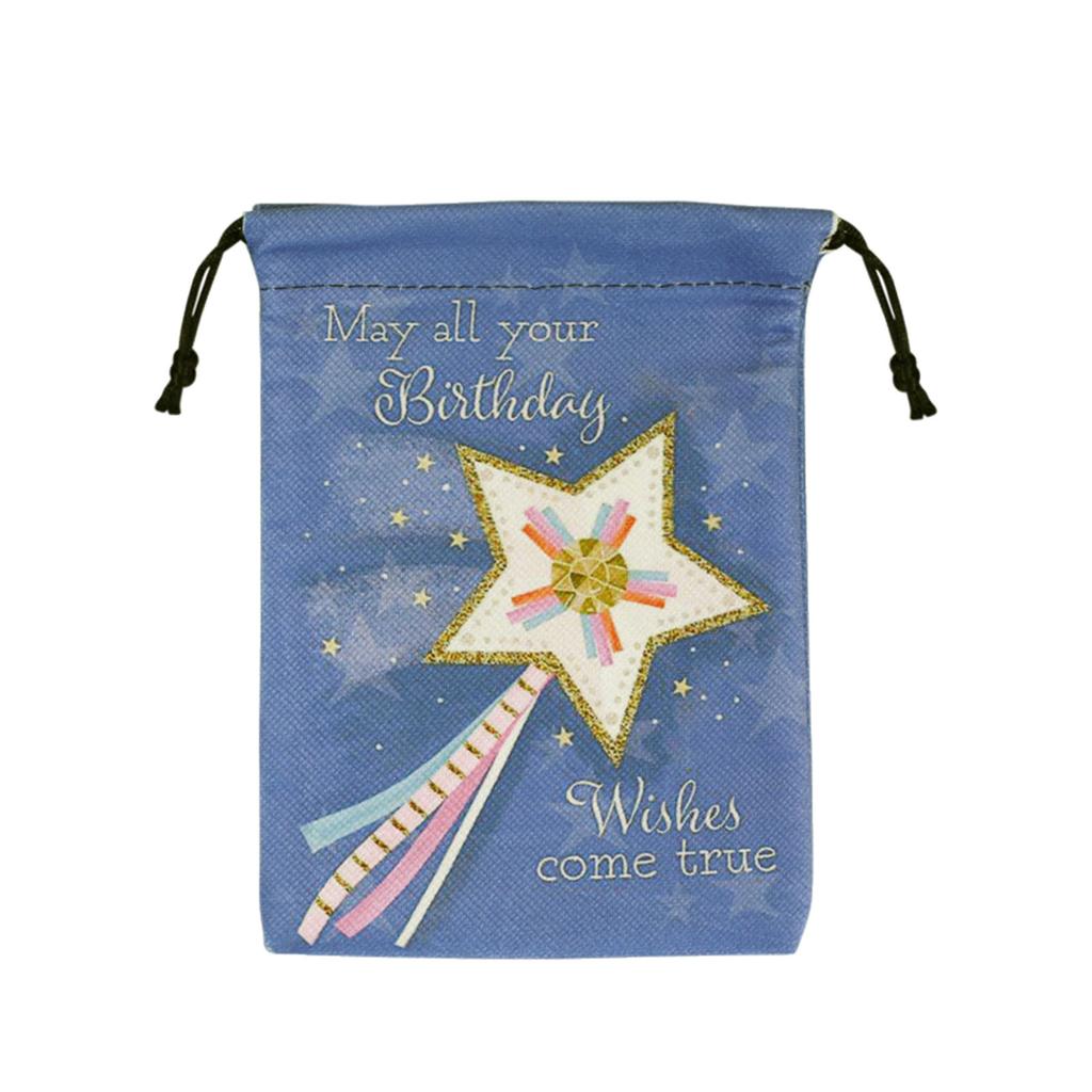 Festival Gift Bags 13x18 Inch Colorful Reusable Storage Pouches Tear Resistant Polyester for Home Organization