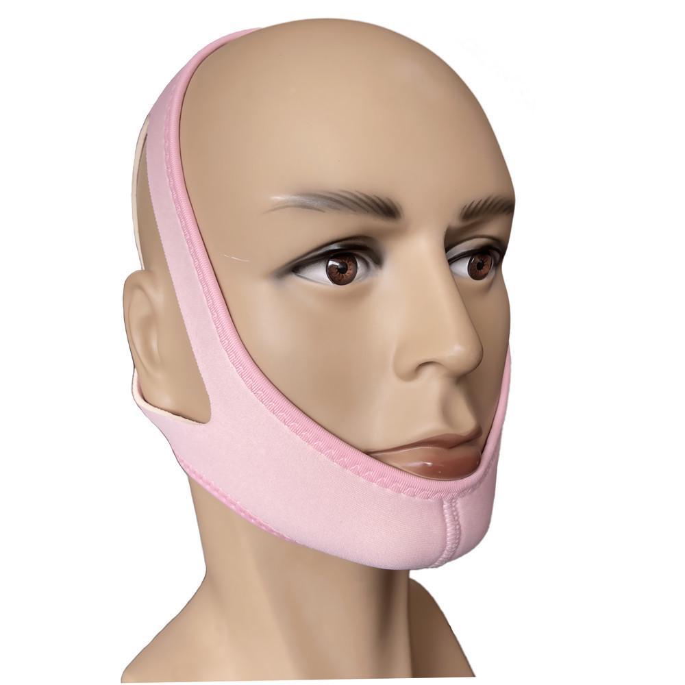 Triangular Anti-Snore Chin Strap for V-Face Support and Breathing Correction