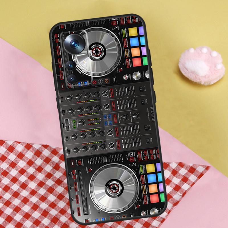Electronic Music DJ Controller Mixer Case For Xiaomi 15 Ultra 13 14 13T 14T 15T 17 Pro Max Cover For POCO X7 Pro X5 X6 F5 F6 F7