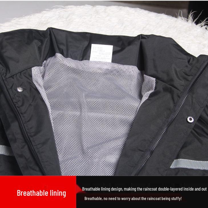 Ensemble Imperméable Réfléchissant Pantalon et Veste pour Motocyclistes