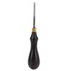 Carbon steel Leather Edge Creaser 0.6/0.7/1.3mm Groove Size Ergonomic Handle Leather Edge Beveler Leather Skiver Tool