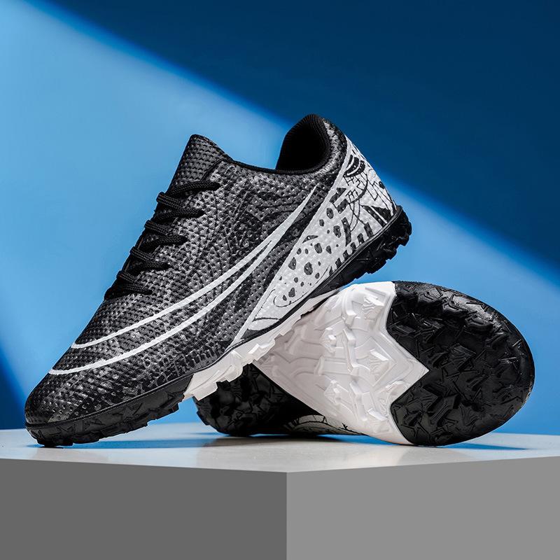 High-top adult football shoes men's and women's TF broken nails artificial turf AG long nails student training football shoes
