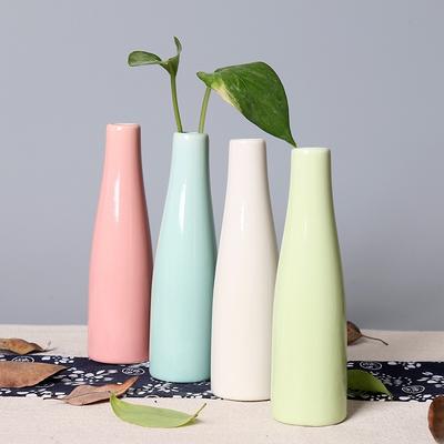 Flower Hydroponic Small Flower Vase Ceramic Vase Bottle Decoration