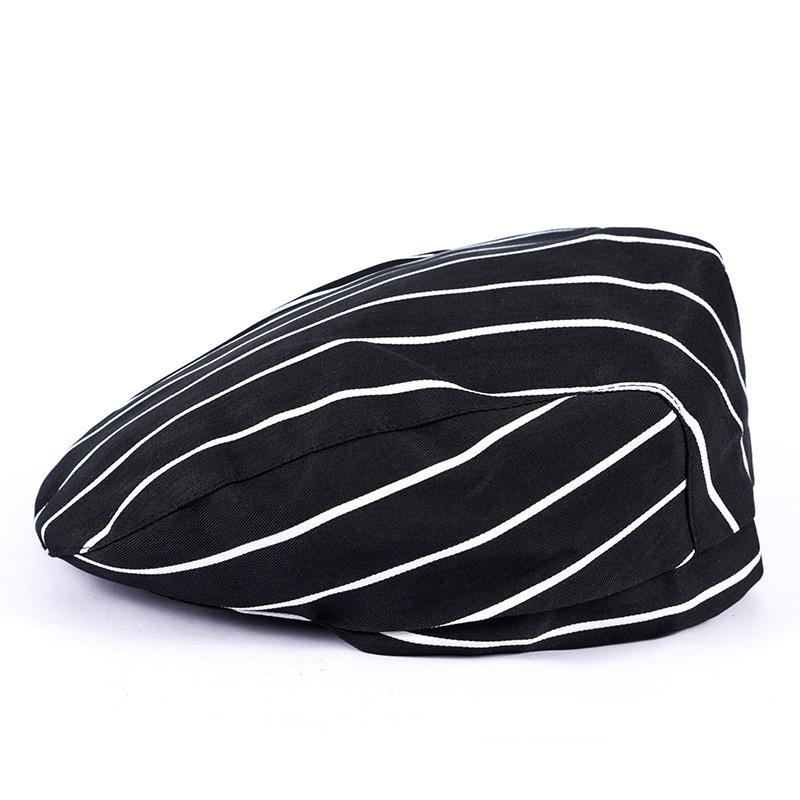 Waiter Beret Breathable Mesh Chef Hat Catering Milk Tea Baking Work Hat Men Women