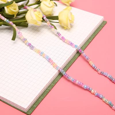 Boho Women Choker Πολύχρωμες Χάντρες Αλυσίδα Γυναικείο Γούρι Κολιέ κοσμήματα Δώρο
