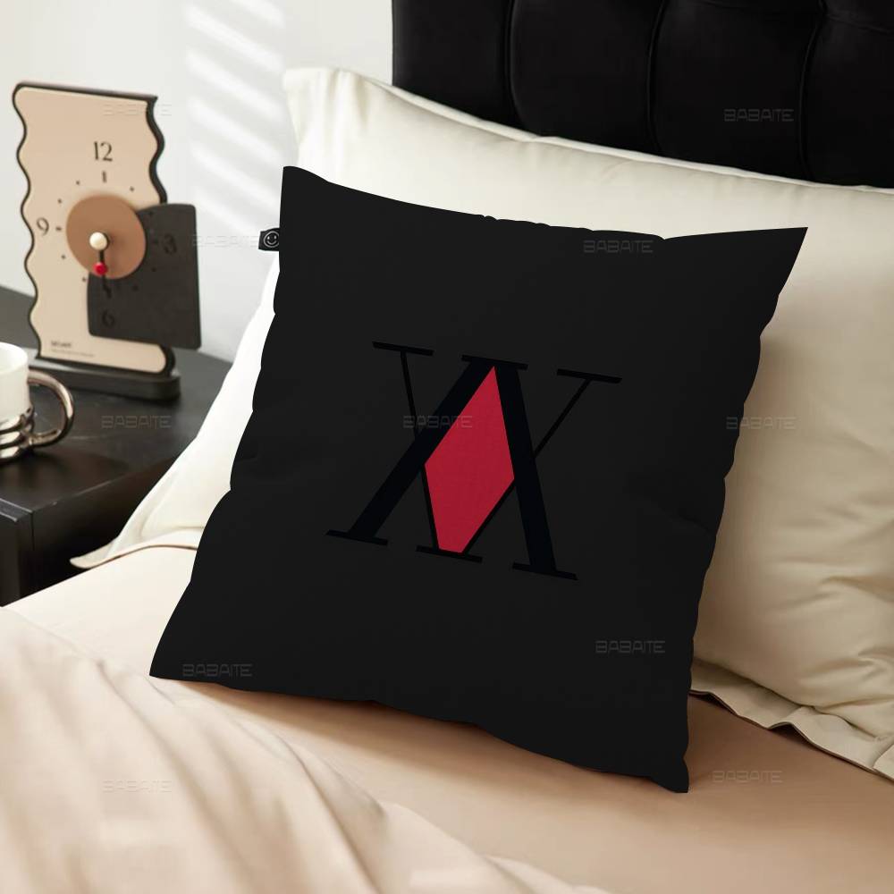 Anime Hisoka Hunter X Hunters Pillow Cover Sofa Cushion Cover Home Room Decoration Children Gift