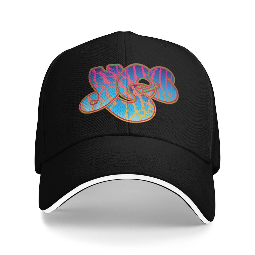 Yessongs Yes Band Baseballpetten Casual Rockmuziek Legende Sandwich Hoed Unisex Dames Verstelbare Papa Hoed Reiscadeau