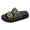 Sandals For Women Size Thick Soled One Strap Women'S Outdoor Fashionable Casual Hollow Open Heel Beach Fish Sandals For Woman
