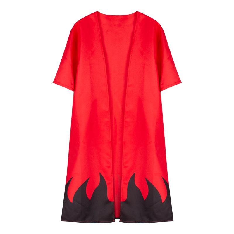 Naruto Uzumaki Cosplay Tepláková souprava a plášť set