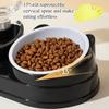 Elevated Bowl for Cats and Dogs Durable Two-in-one Feeder Bowl Food Bowl Automatic Drinking Water Small Cat Dog Pet Supplies