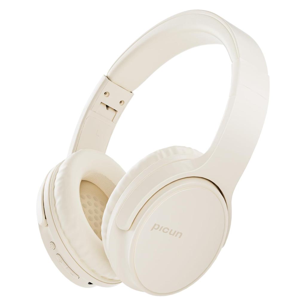 Cheergo Bluetooth Wireless Wired and Wireless 30 Hours of Continuous HiFi Stereo Foldable Audio Comfortable Perfect for and Movies 5.3 Headphones,