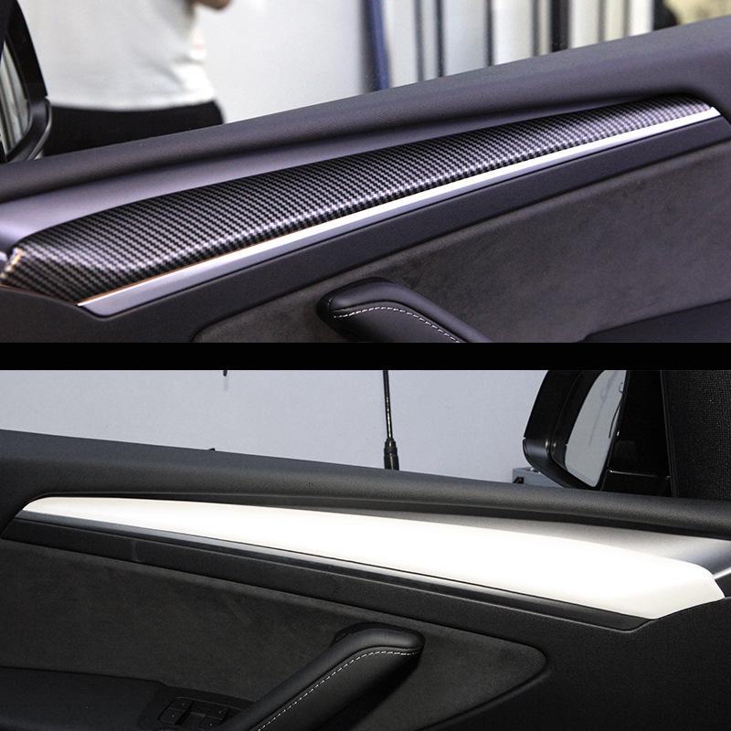 Inner Door Trim Strips for Tesla Model 3/Y: Customized Accessories