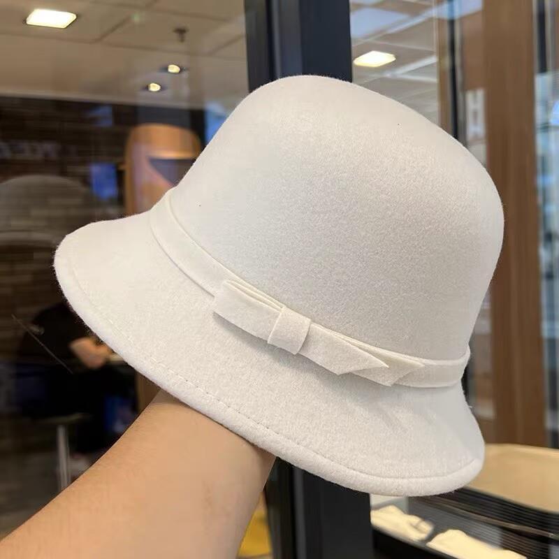 

Французский Хепберн кёрлинг цилиндр женский иностранный золотой универсальный лицо маленький берет ретро элегантный шляпа-ведро M（56-58cm）