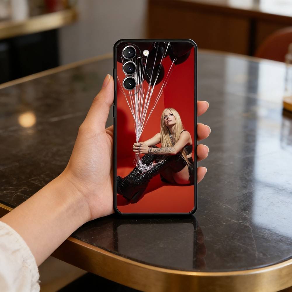 Hot A-Avril L-Lavigne Case for Samsung Galaxy S21 S25 FE S24 S23 Ultra S20 S9 S22 Plus S10 TPU Cover