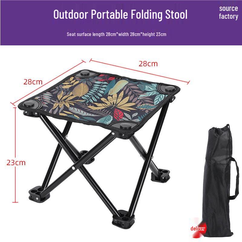 Portable Outdoor Metal Folding Moon Chair for Camping & Picnics