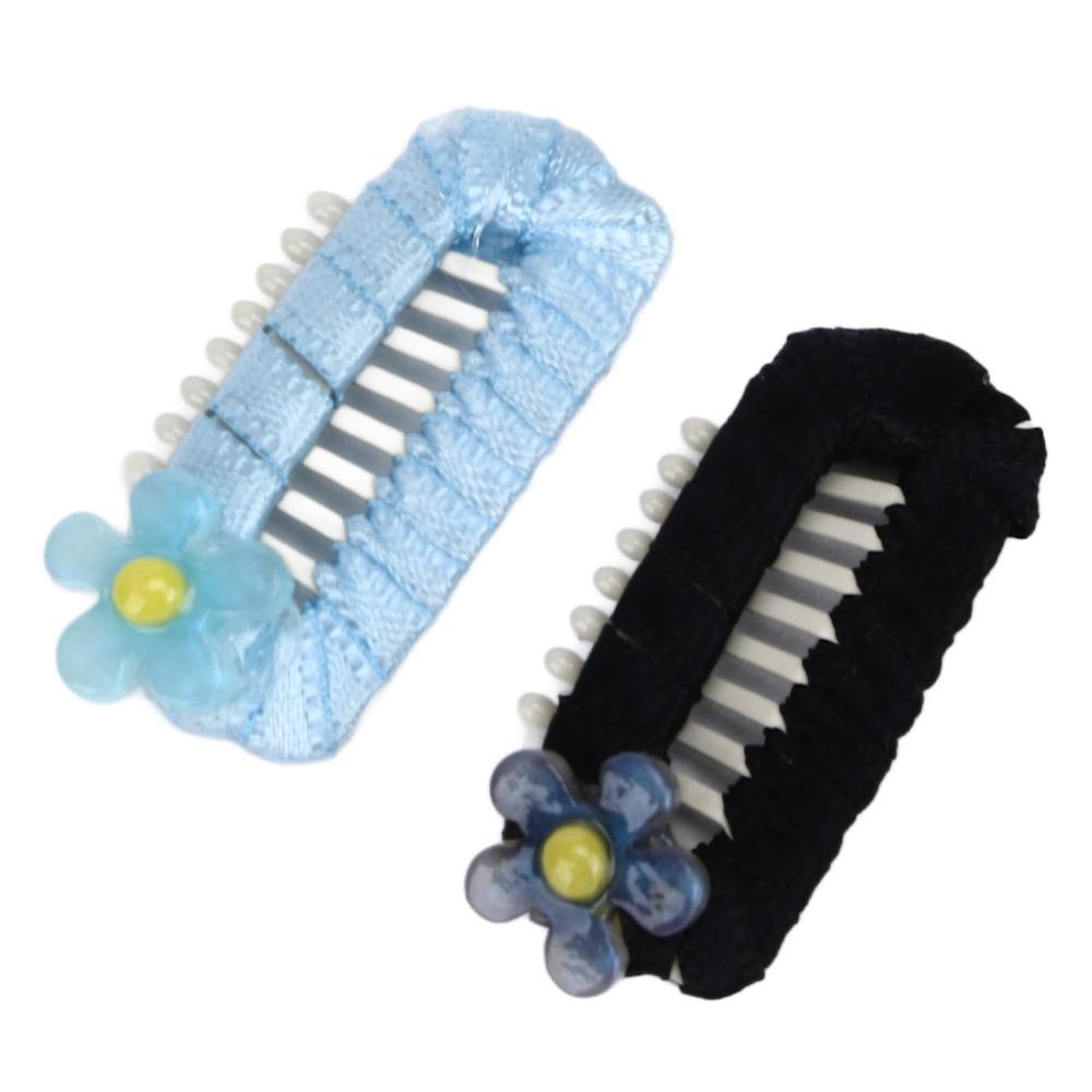 10Pcs Organza Bow Pet Hair Accessory Mixed Colors Pet Head Flower Dog Grooming Clip Pet Dressing Up