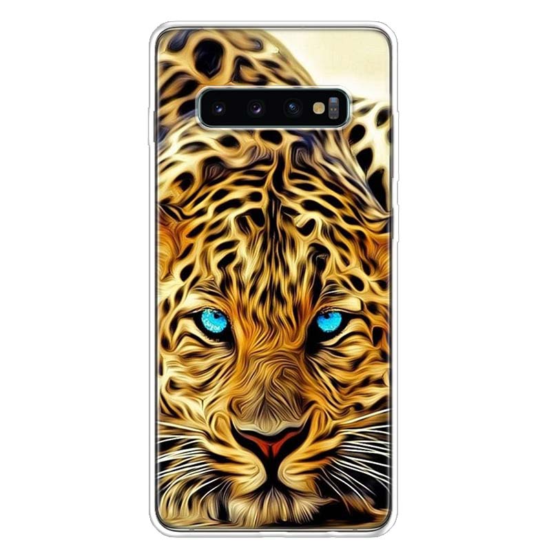 

Чехол для телефона с изображением свирепого тигра и животного для Samsung Galaxy A51 A71 A50 A70 A40 A30 A20E A10 A41 A31 A21S A11 A01 A6 A8 + A7 A9 P Samsung A9 2018