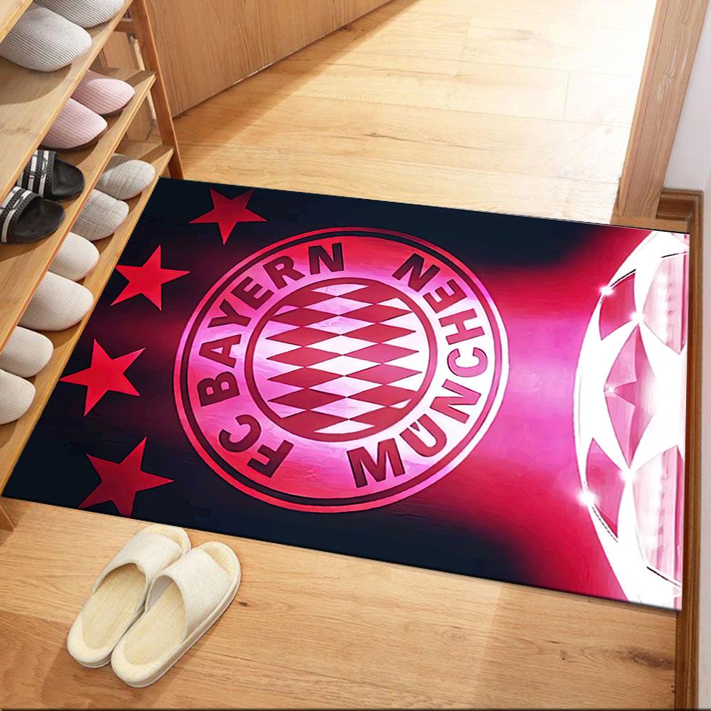 Bayern Munich Area Rug Suitable for Decorate room Kitchen Dining Room Entryway Anti-slip Rug Anime Office Decor Gift for Festivals