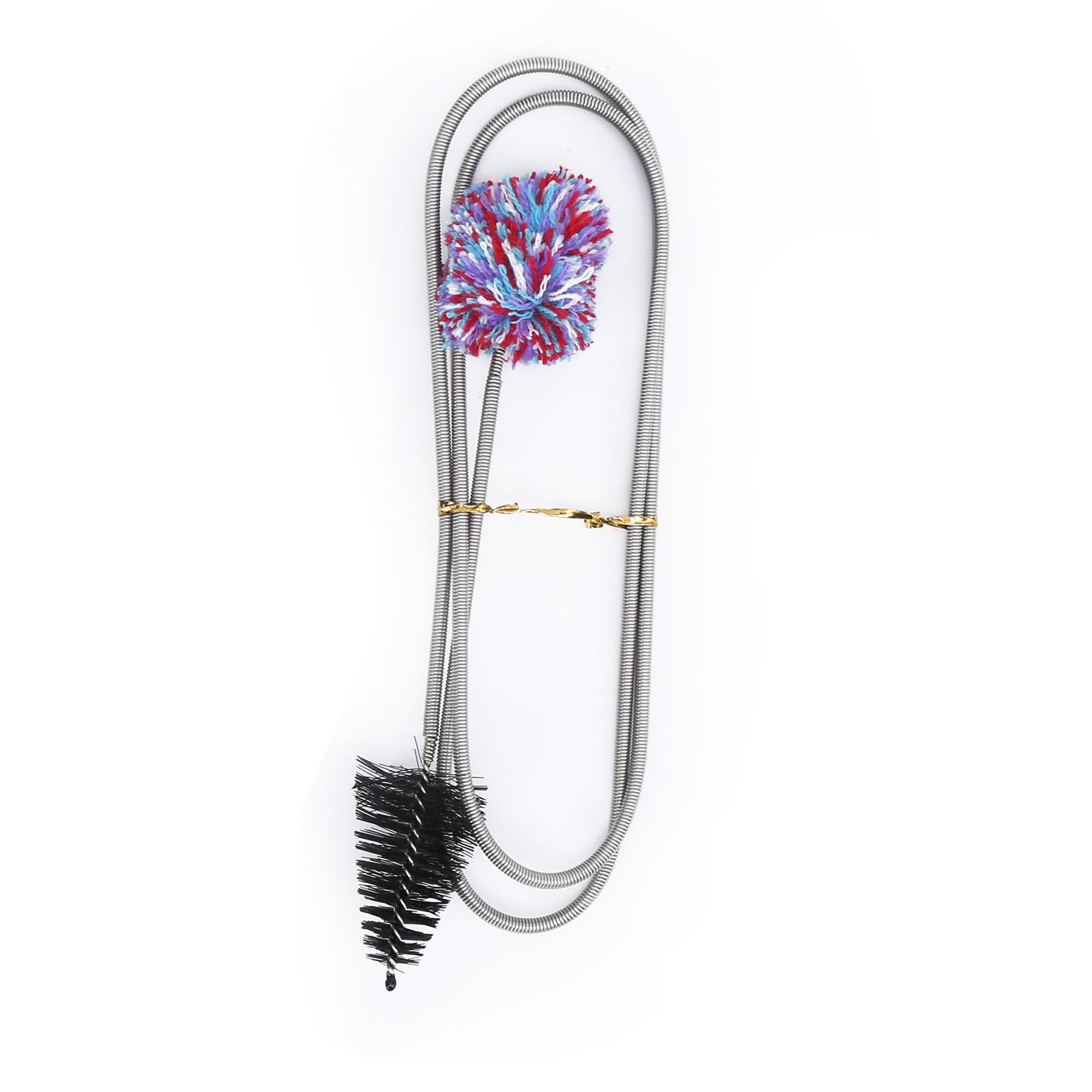 

Bore Snake Brush Flexible Mouthpiece Cleaner for Saxophone Instrument Cleaning Tool