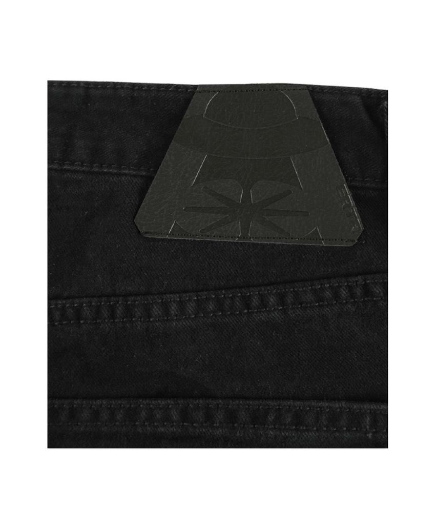 Ialtial Hitchhiker Belt Loop Cotton Pants Black