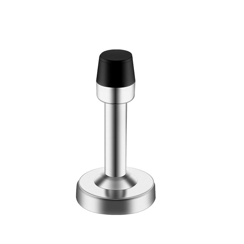 4pcs Stainless Steel Self Adhesive Door Stoppers Rubber Tip Wall Protector Door Catch Door Stop for Home Office