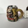 Iron Maiden Band Peripheral Model Cup Iron Maiden Band 50th Anniversary 3D Mug Peripheral Gift Model Ornaments