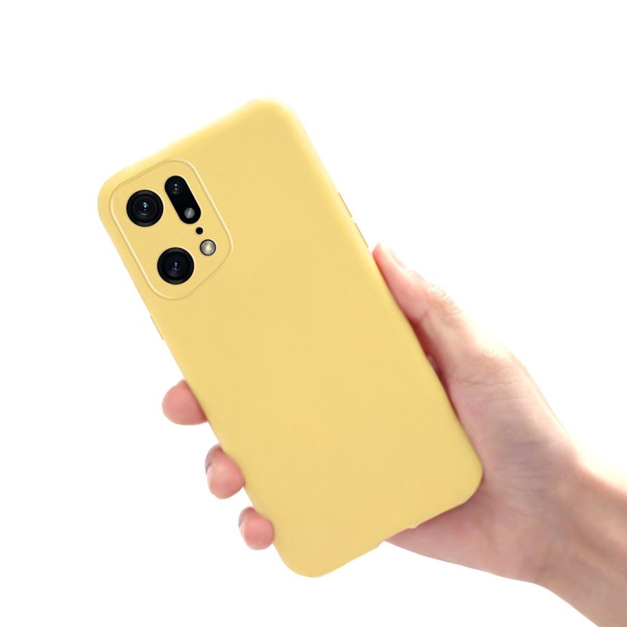 

For OPPO Find X5 Pro Case Find X5 Lite Candy TPU Phone Cover Matte Funda For Oppo FindX5 X 5 X5Pro X5Lite CPH2371 CPH2305 Bumper Find X5 Pro жёлтый