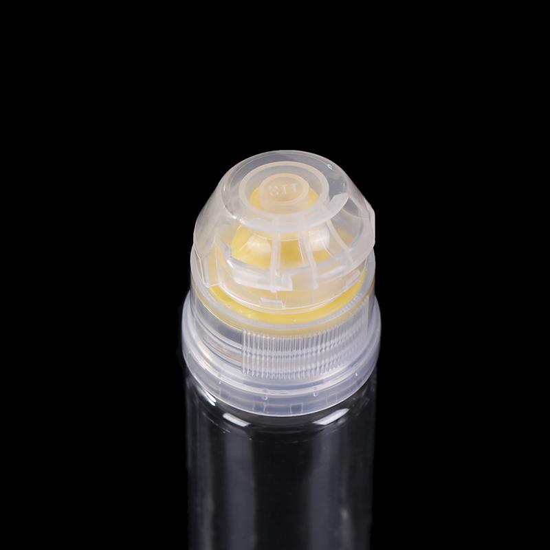 10Pcs Plastic Bottle Push Pull Replacement Caps Reusable Portable Paste Packaging Bottle