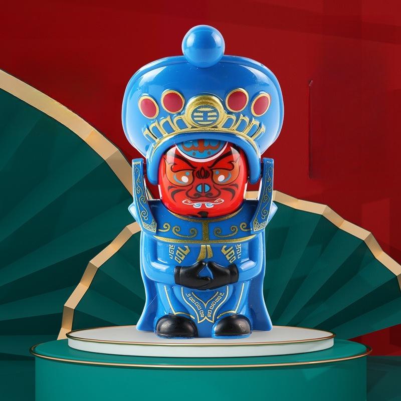 Sichuan Opera Face Changing Dolls Creative Chinese Cultural Toys for Boy Girl Souvenirs Decorations with Design