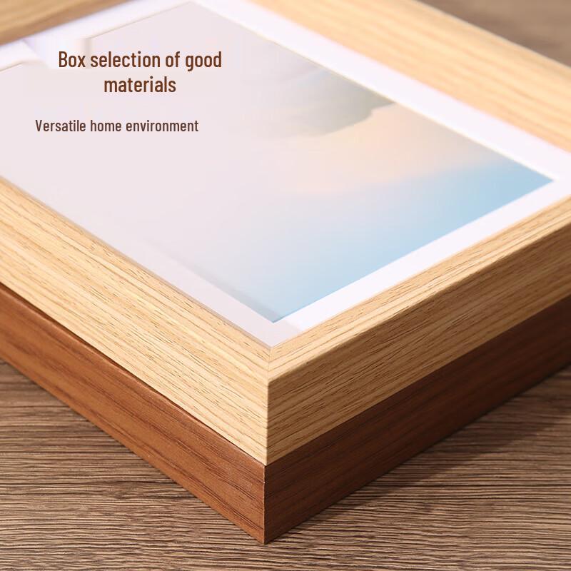 GOWKE Nordic Minimalist 6-inch Wood Photo Frame