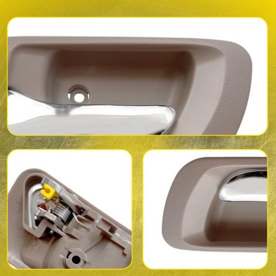 4Xs Rear L+R Front Door Handle Ide For Beige 2000 2002 Honda Accord SE