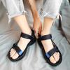 Outdoor Open Toes Beach Sandalias Ladies Fashion Non-Slip Walking Shoes Lightweight Summer Breathable Casual Sandals Women