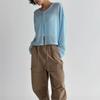 New ArrivalS Open Run Women S Sheer Long Sleeve Cropped Cardigan Half Button