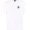 Emporio Armani Ss25 Logo Letter Print Crew Neck Pullover Short Sleeve T-Shirt Men T-Shirt Cream-White 7M000118-AF13244-U0002