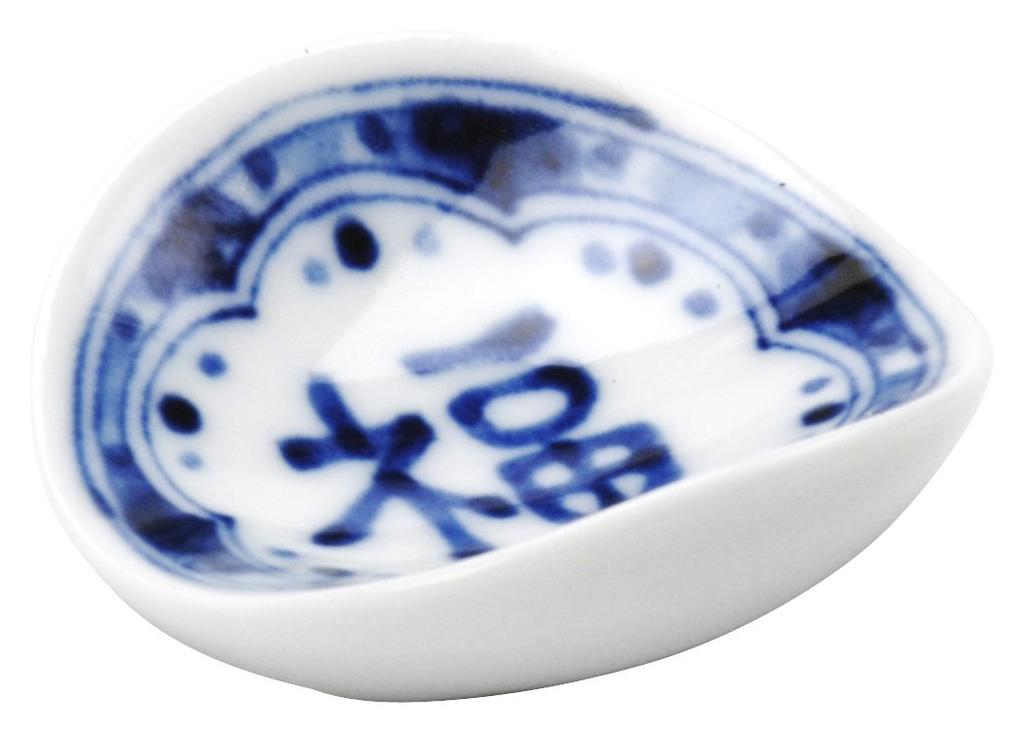 Mino ware chopstick rest set of 5 Fukufuku 147839(5)