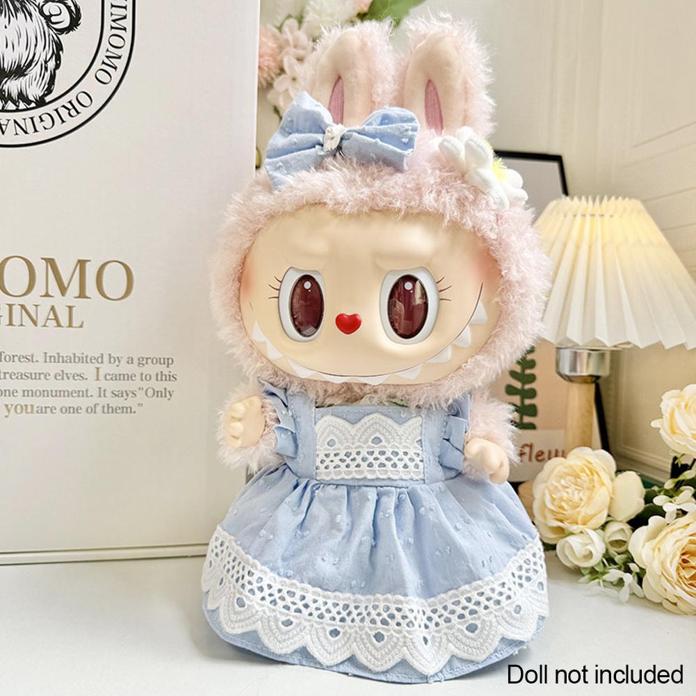 Pro 38cm panenky Labubu, oblečení pro panenky, módní oblečení, mikiny s kapucí, barevné sladění oblečení pro panenky, mikiny, doplňky pro panenky, roztomilé dekorace, malé hadříky