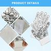 Reflexology Socks with Massage Tools and Gloves, 2 Pair Foot Massage Socks, 1 Pair Gloves, 4 Massage Tools, Acupoint Massage Tools Sets for Man and