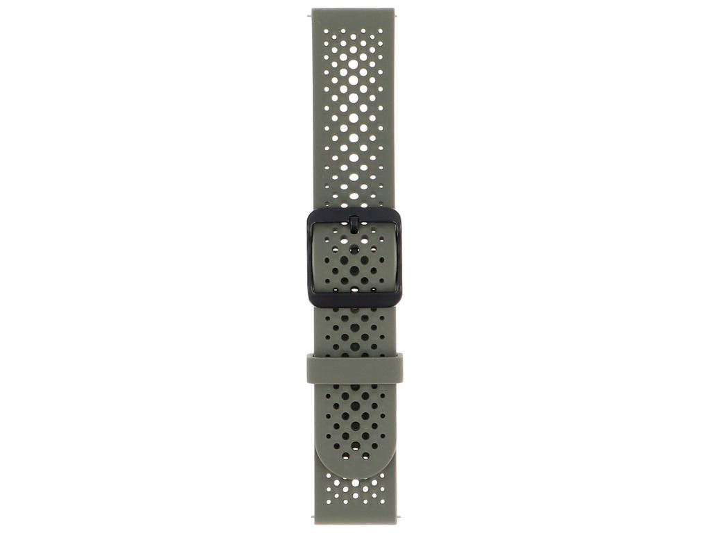 New GlacierX Silicone Air Dot Ashwood Green 22mm Smartwatch Strap