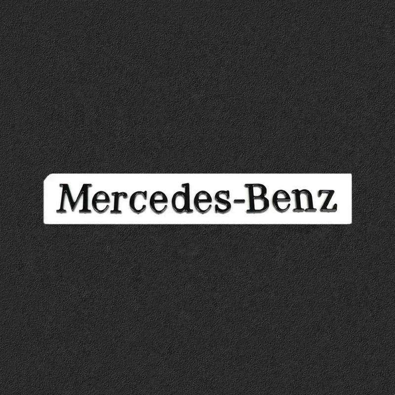 

3D ABS Mercedes Benz Logo Car Body Side Badge Body Rear Trunk Sticker For Mercedes Benz B/C/E/S Class A Class C200L GLC GLK CLA