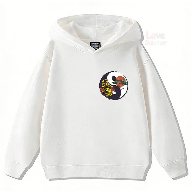 2026 Autumn Cobra Kai FunnyChildren Hoodies kids Sweatshirt Kids Boy Girl Streetwear Graphic Casual Sport Pullover