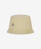 Bajal Va Curved Logo Short Visor Bucket Hat Beige