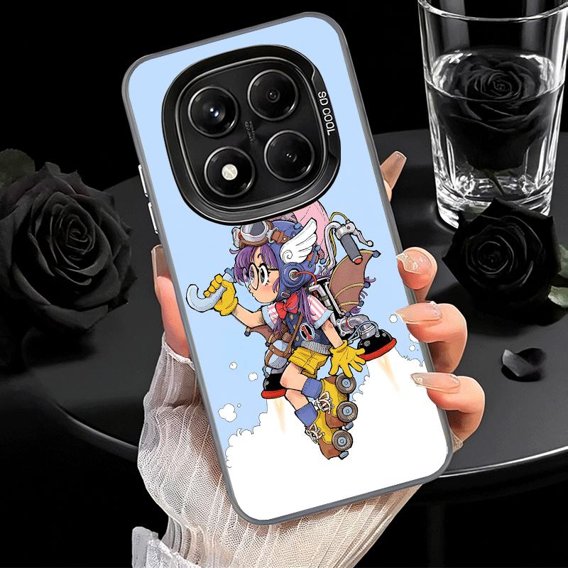 Arale S-Slump Anime Soft Phone Case for Xiaomi Redmi Note 13 14 15 Pro Plus 12S 12 11S 11 11T 10S 10 Shockproof Cover Back Shell