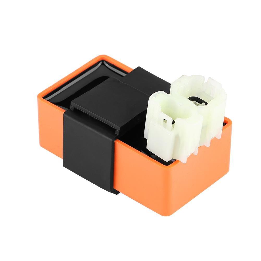 CDI Ignition System CDI Box Ignition CDI Ignitor 6PIN Plastic and Metal Material Eliminates