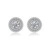 Tancise 925 Sterling Silver Zircon Earrings Drop Earrings For Women Wedding Party Gifts
