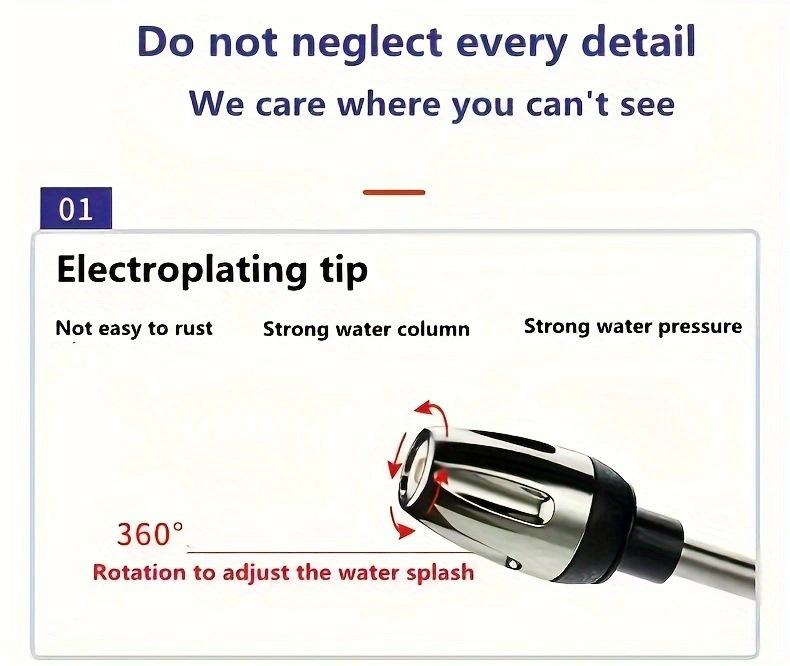 High-Pressure Foam Sprayer Nozzle for Car Wash and Garden Use