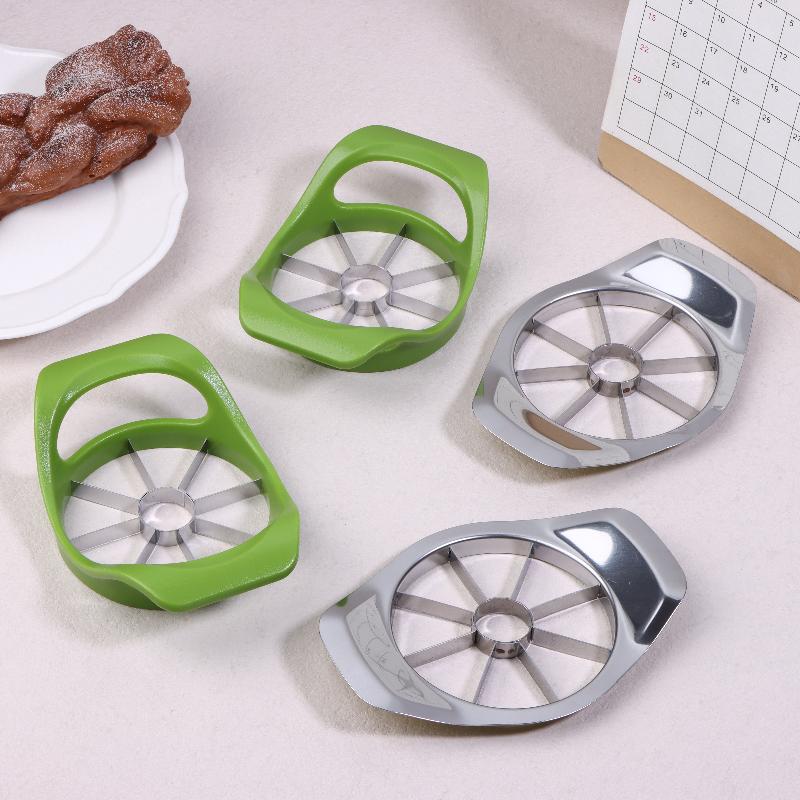 Kitchen Gadgets Stainless Steel Comfort Handle Divider Apple Cutter Vegetable Fruit Tools Stainless Steel Fruit Cutter