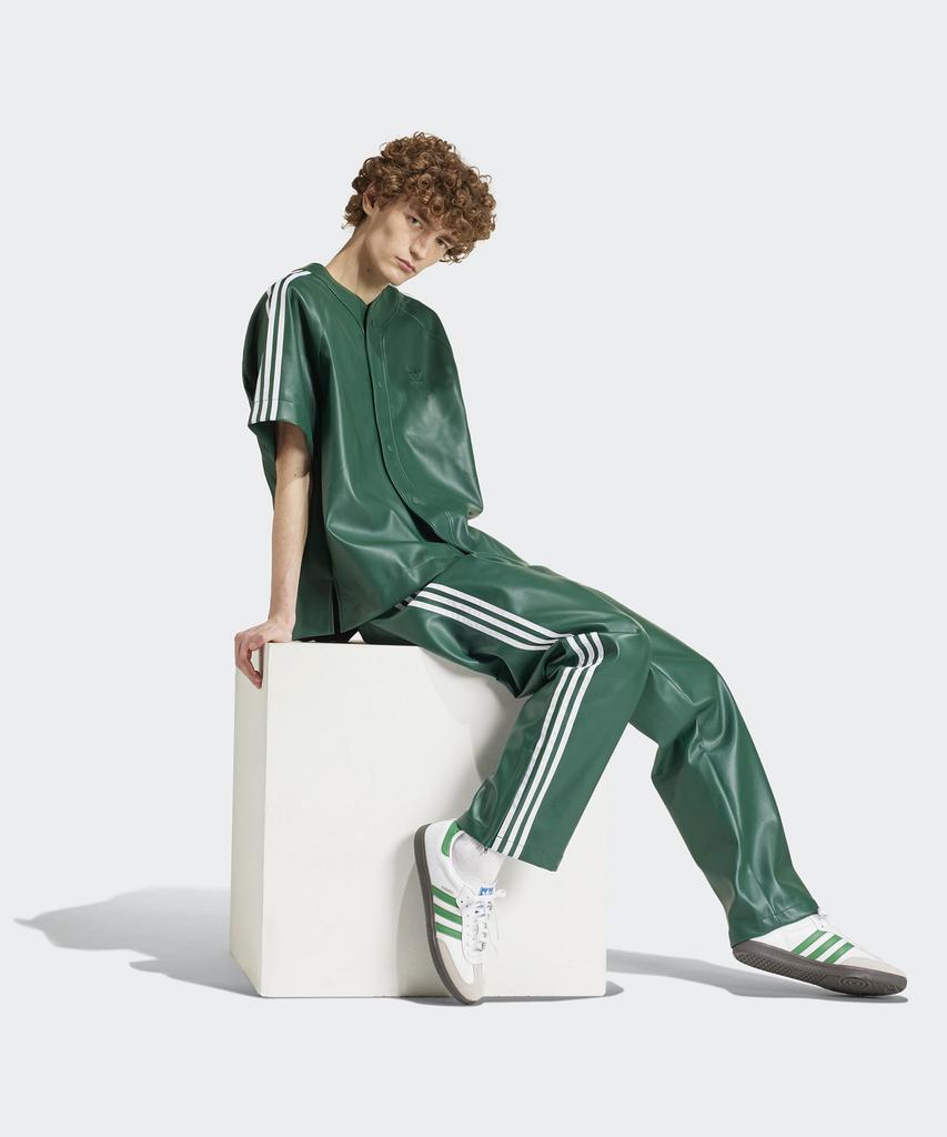 ADIDAS Four Leather 3S Firebird Track Pants - Green / Iz4037