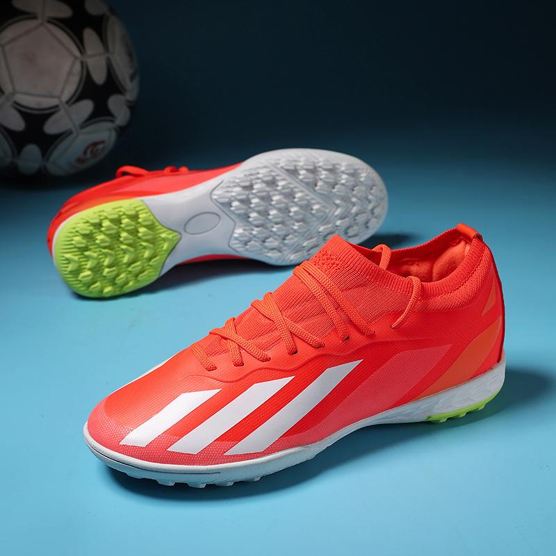 Low-top Football Shoes with Broken Nails, Young Men's and Women's Large-size Long Nails, Artificial Grass Competition Training Shoes - 2025