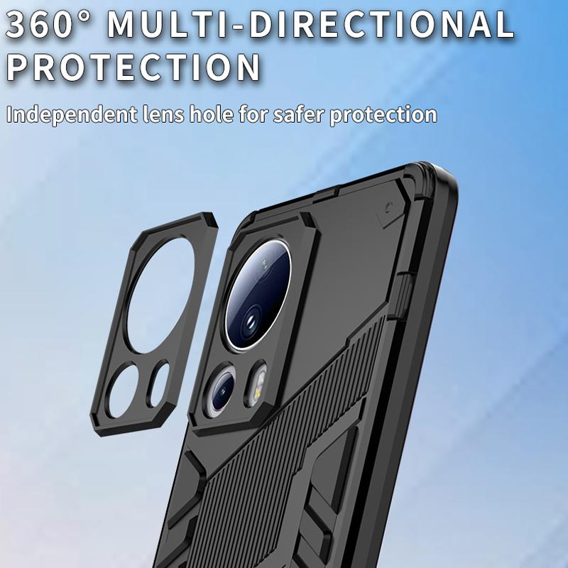 Stoßfeste Hülle für Xiaomi 13 Lite 13T Pro Mi13 Hülle Armor Protect Halter Rückseite Coque für Redmi 13C Note 13 Pro 4G 5G Fundas