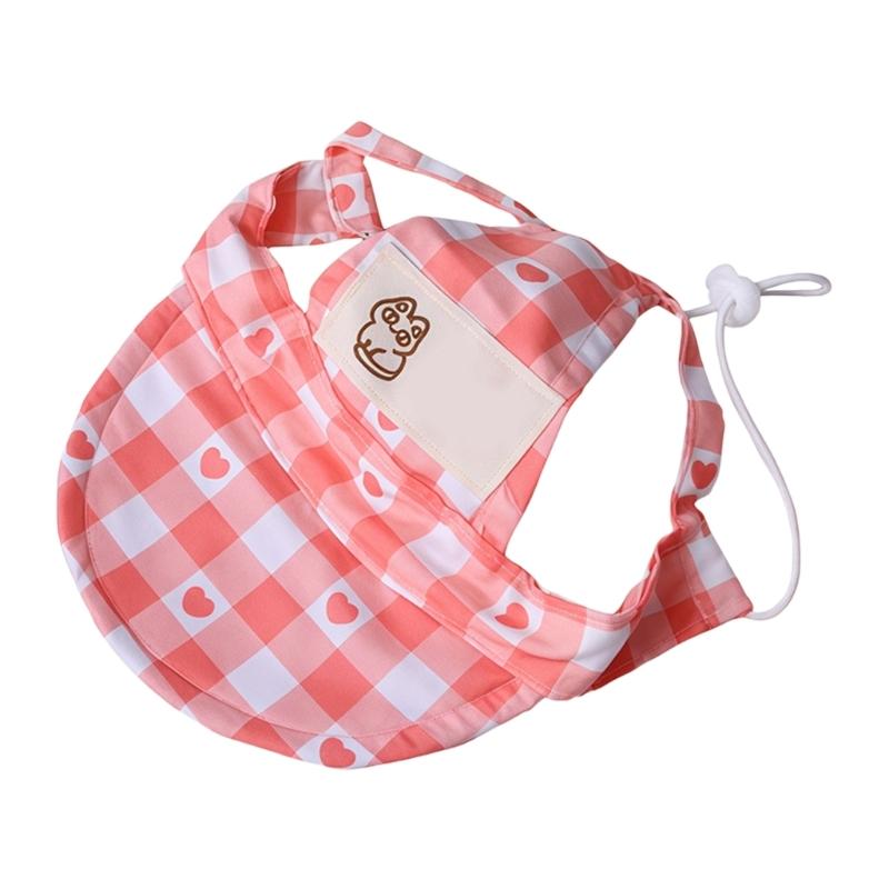 Cats Sun Protective Hat With Adjustable Strap And Ear Holes Dog Visors Baseball Cap For Small Medium Large Pet